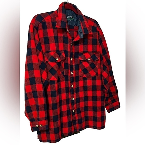 HABAND of PATERSON Heavyweight Flannel ShirtJack Buffalo Plaid Gorpcor…C… - Picture 5 of 7